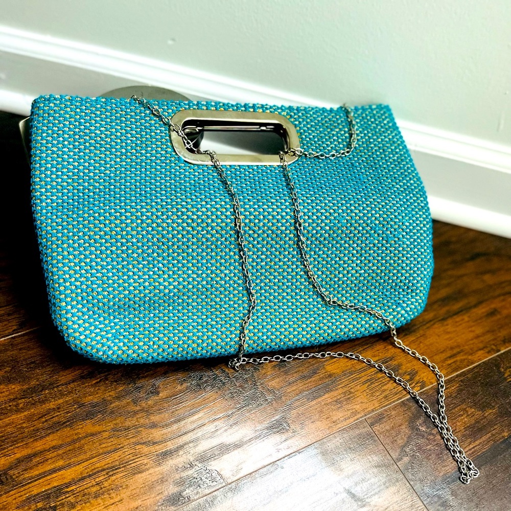 Deline Clutch Purse (Turquoise)
NWT